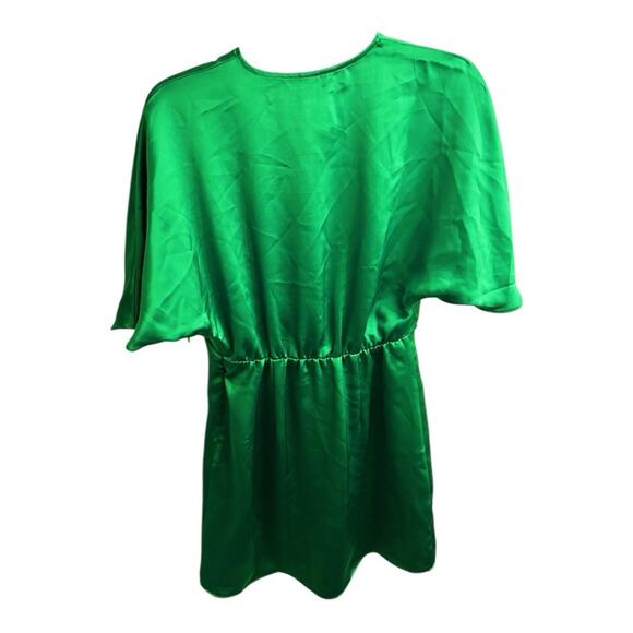 H&M Satin Wrap Dress Small NWT - Picture 7 of 9